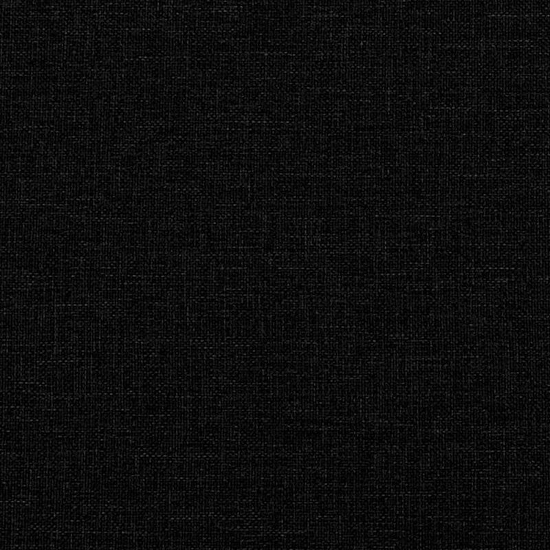vidaXL Box Spring Bed with Mattress Black King Single Fabric