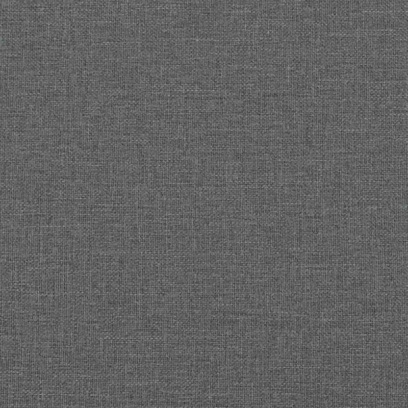 vidaXL Box Spring Bed with Mattress Black Queen Fabric