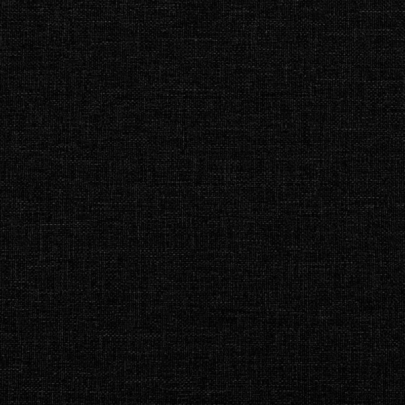vidaXL Box Spring Bed with Mattress Black Queen Fabric