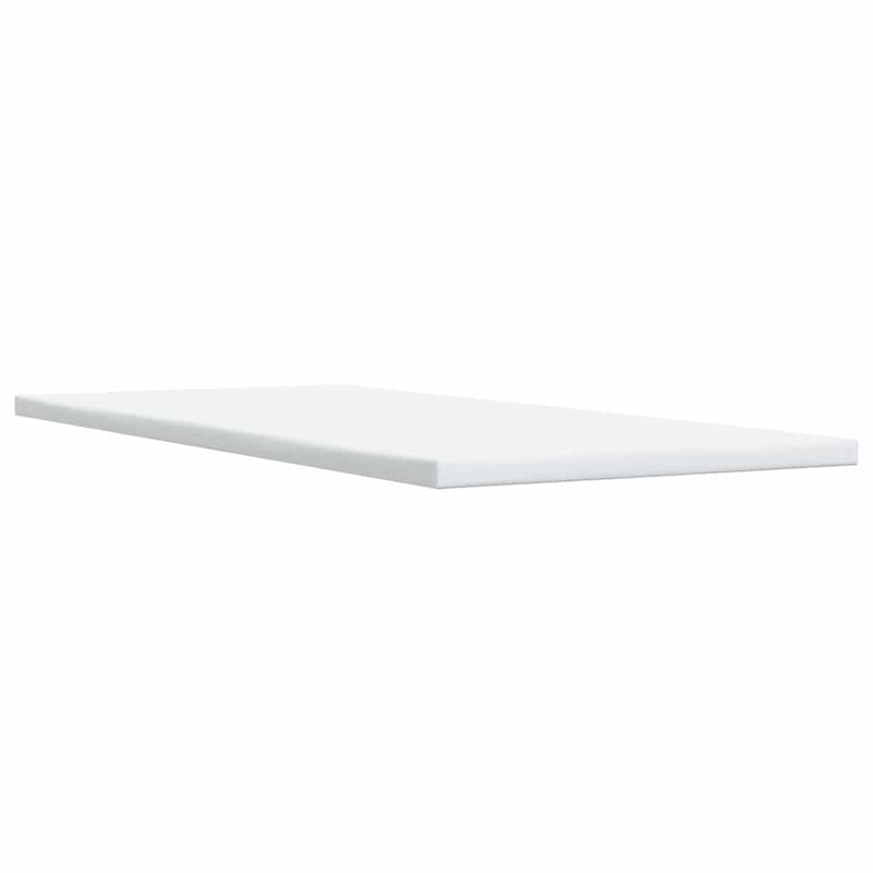 vidaXL Box Spring Bed with Mattress Light Grey King Single Fabric