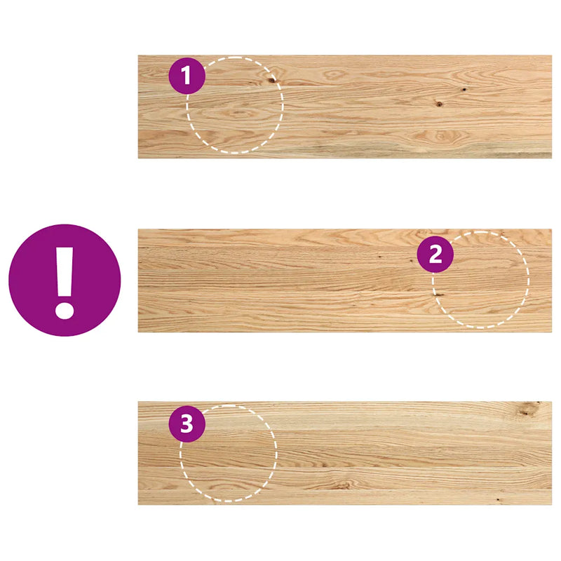 Window Sills 2 pcs Untreated 100x25x2 cm Solid Wood Oak