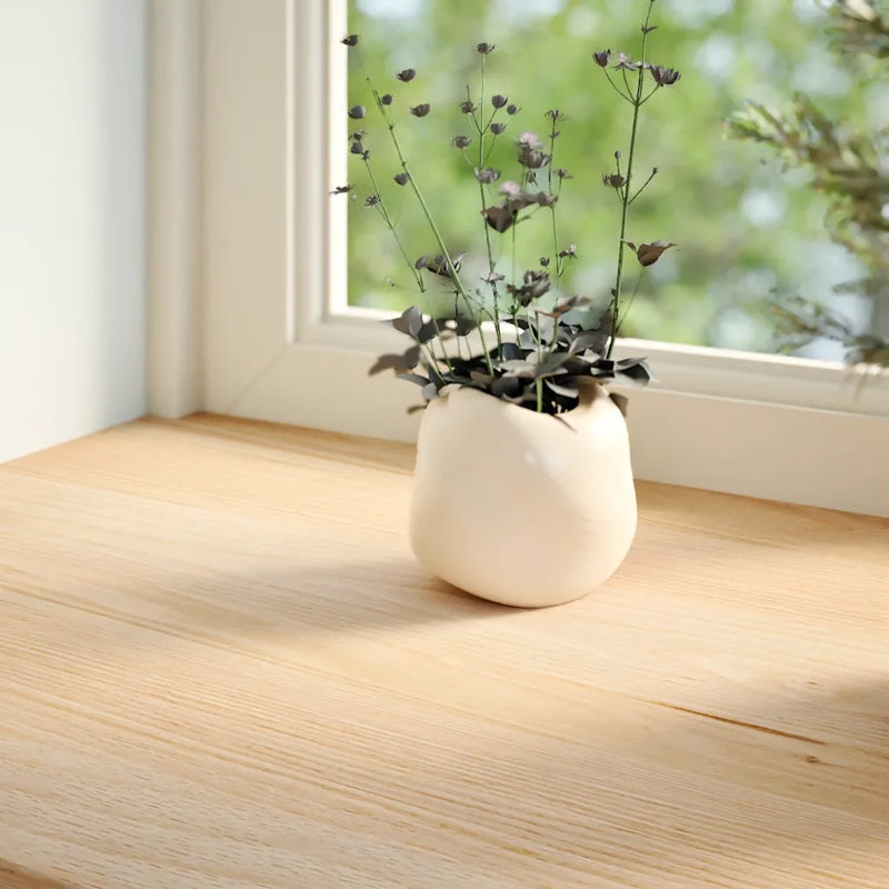 Window Sills 2 pcs Untreated 120x25x2 cm Solid Wood Oak