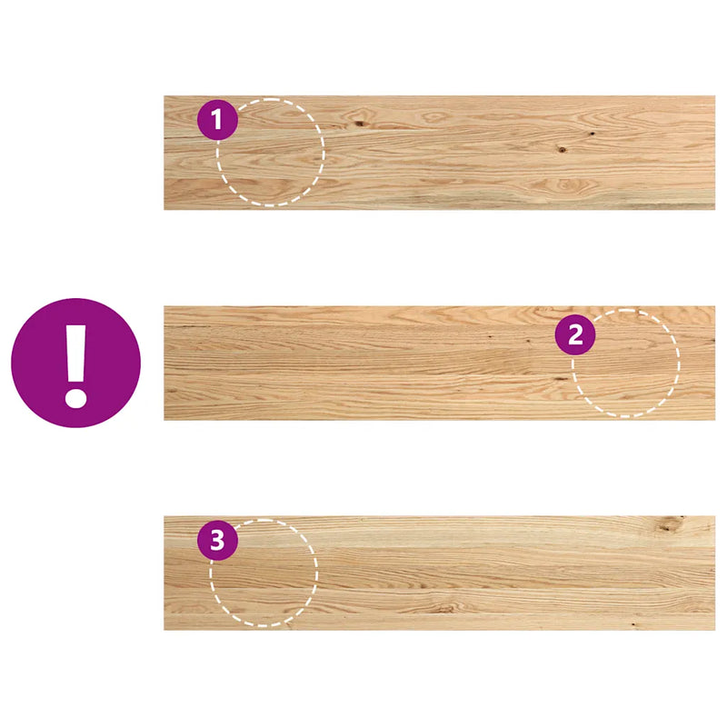 Window Sills 2 pcs Untreated 120x25x2 cm Solid Wood Oak