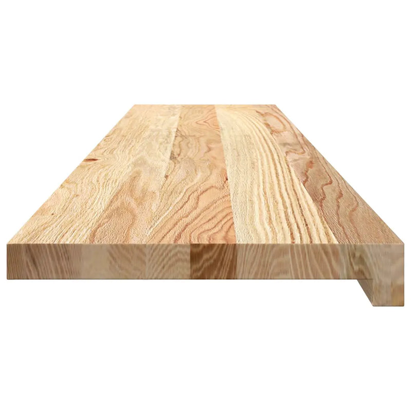 Window Sills 2 pcs Untreated 120x30x2 cm Solid Wood Oak
