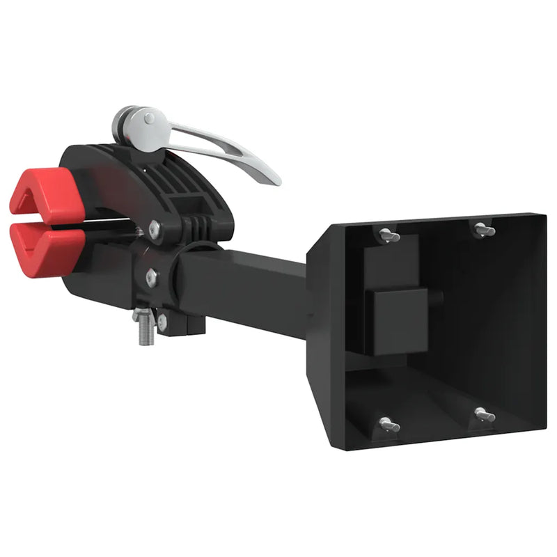 Bike Repair Stand Wall Mounted Foldable Red and Black Steel
