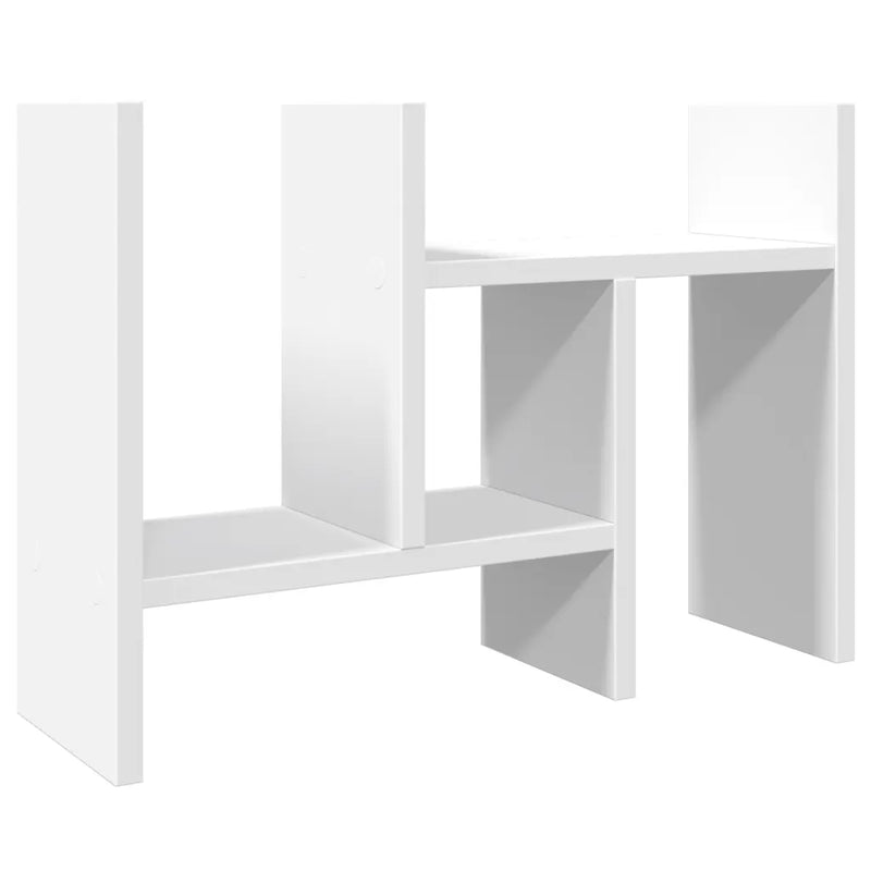 Desk Organiser White 34.5x15.5x35.5 cm Engineered wood