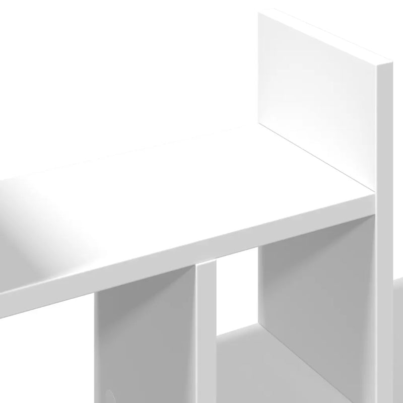 Desk Organiser White 34.5x15.5x35.5 cm Engineered wood