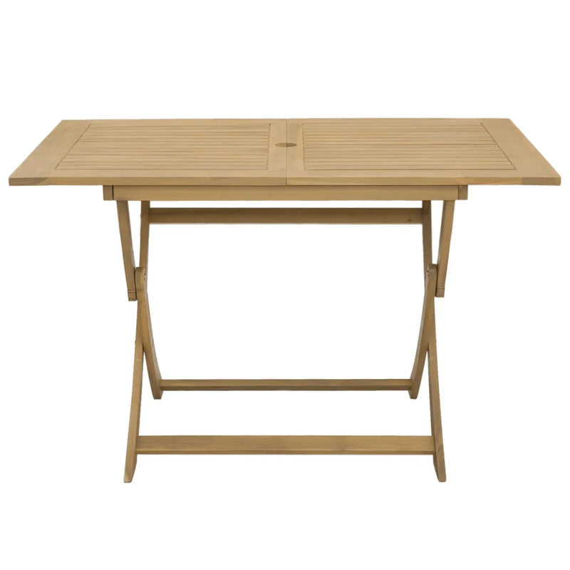 7 Piece Garden Dining Set Solid Wood Acacia