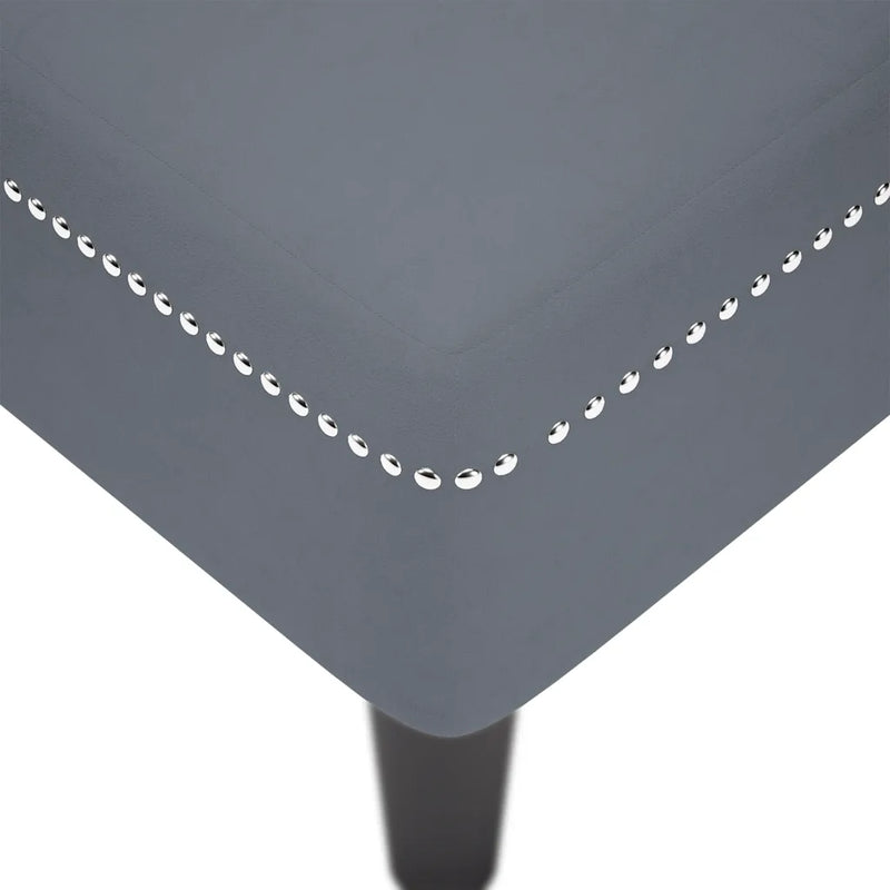 Chaise Lounge with Pillow and Right Armrest Dark Grey Velvet