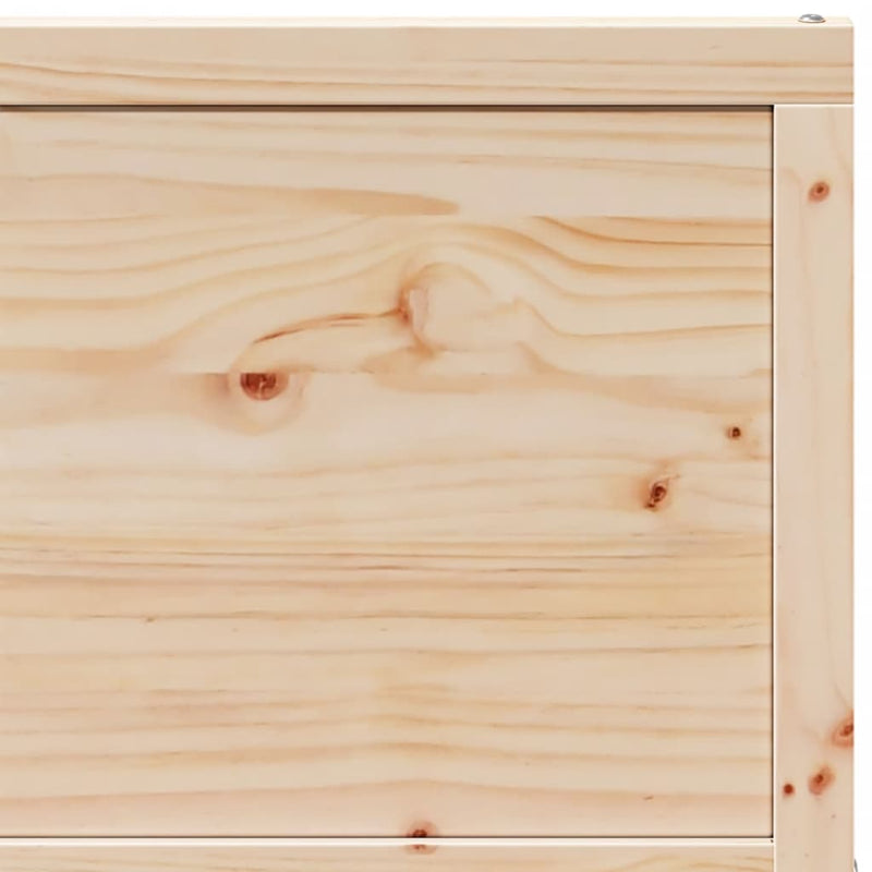 vidaXL Barn Door 90x208 cm Solid Wood Pine