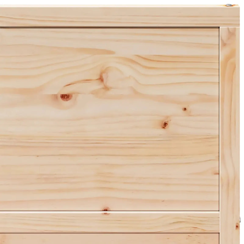 Barn Door 80x208 cm Solid Wood Pine