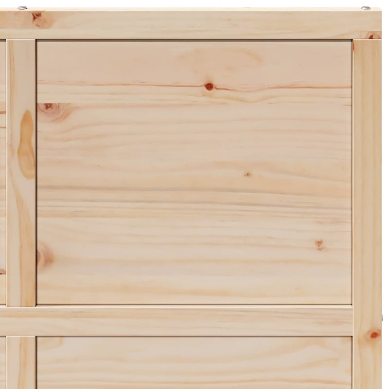vidaXL Barn Door 100x208 cm Solid Wood Pine