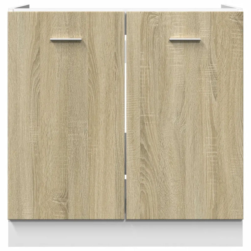 Bottom Cabinet Lyon Sonoma Oak 80x46x81.5 cm Engineered Wood