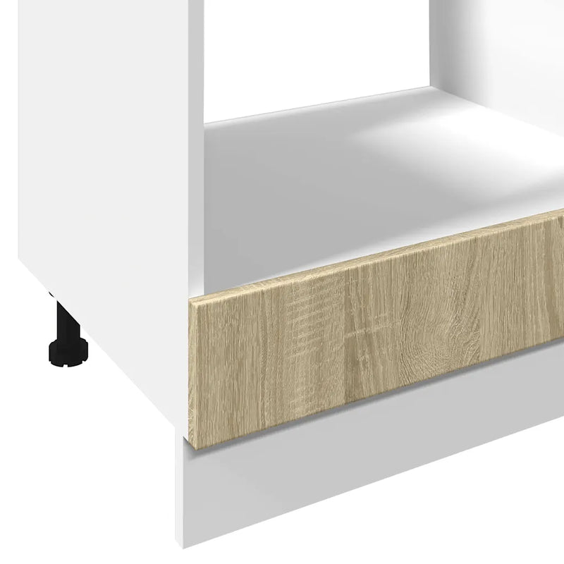 Oven Cabinet Sonoma Oak 60x46x81.5 cm Engineered Wood
