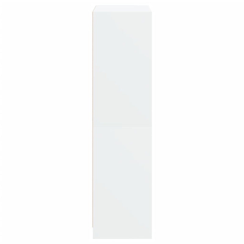 vidaXL Highboard with Doors White 68x37x142 cm Engineered Wood