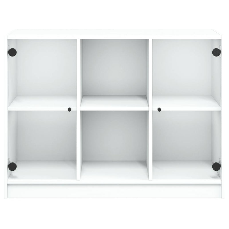 vidaXL Sideboard White 102x37x75.5 cm Engineered Wood
