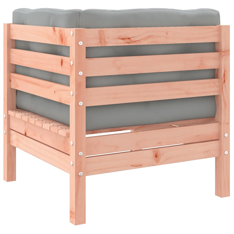 vidaXL 5 Piece Garden Sofa Set with Cushions Solid Wood Douglas Fir