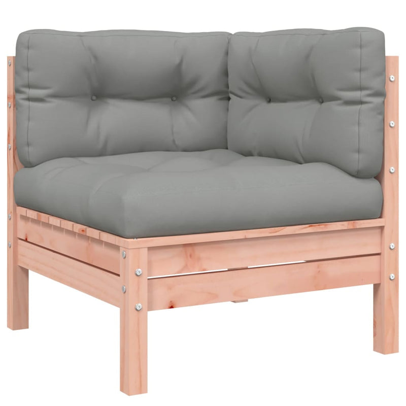 vidaXL 7 Piece Garden Sofa Set with Cushions Solid Wood Douglas Fir