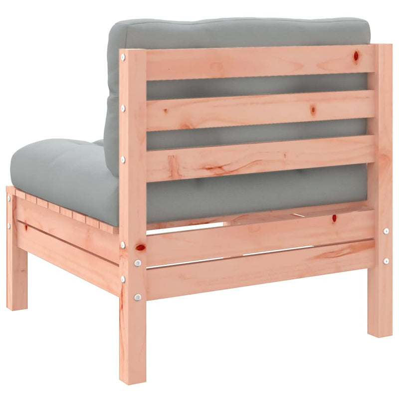 vidaXL 7 Piece Garden Sofa Set with Cushions Solid Wood Douglas Fir