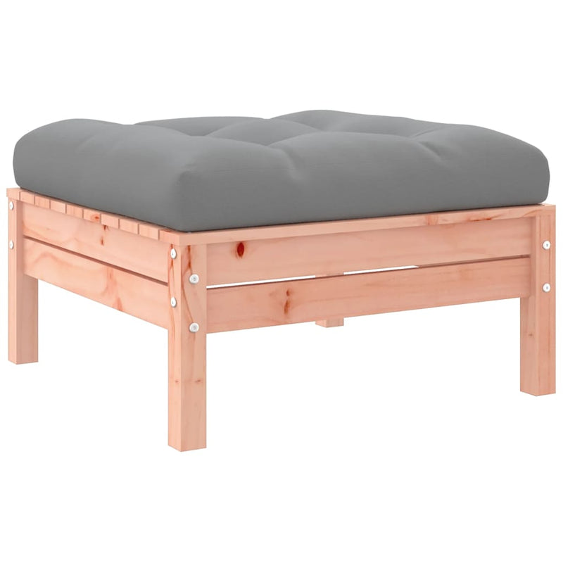 vidaXL 6 Piece Garden Sofa Set with Cushions Solid Wood Douglas Fir