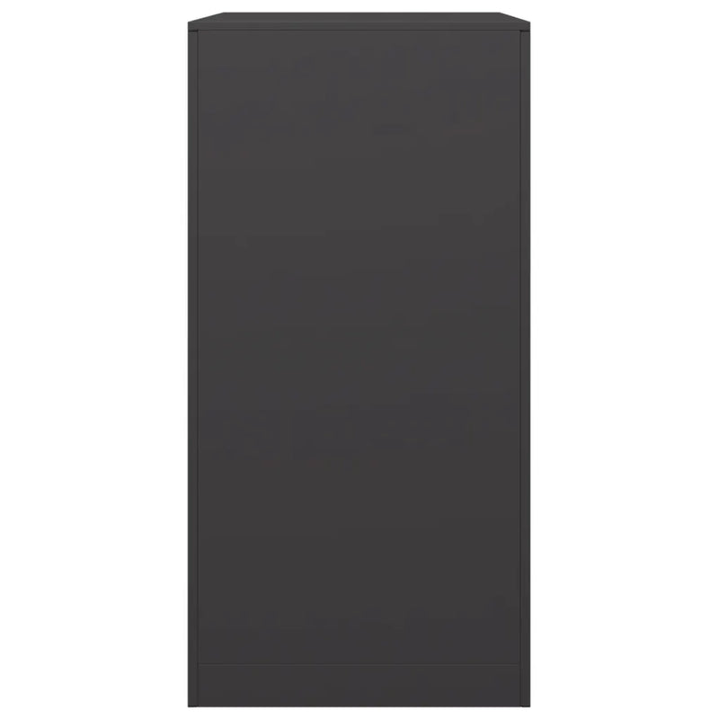 Firewood Rack Black 60x40x80 cm Steel