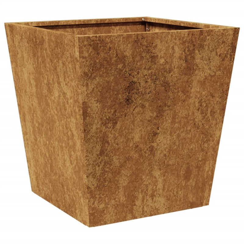 vidaXL Garden Planter 40x40x40 cm Weathering Steel