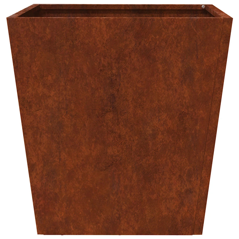 Garden Planters 2 pcs 40x40x40 cm Weathering Steel