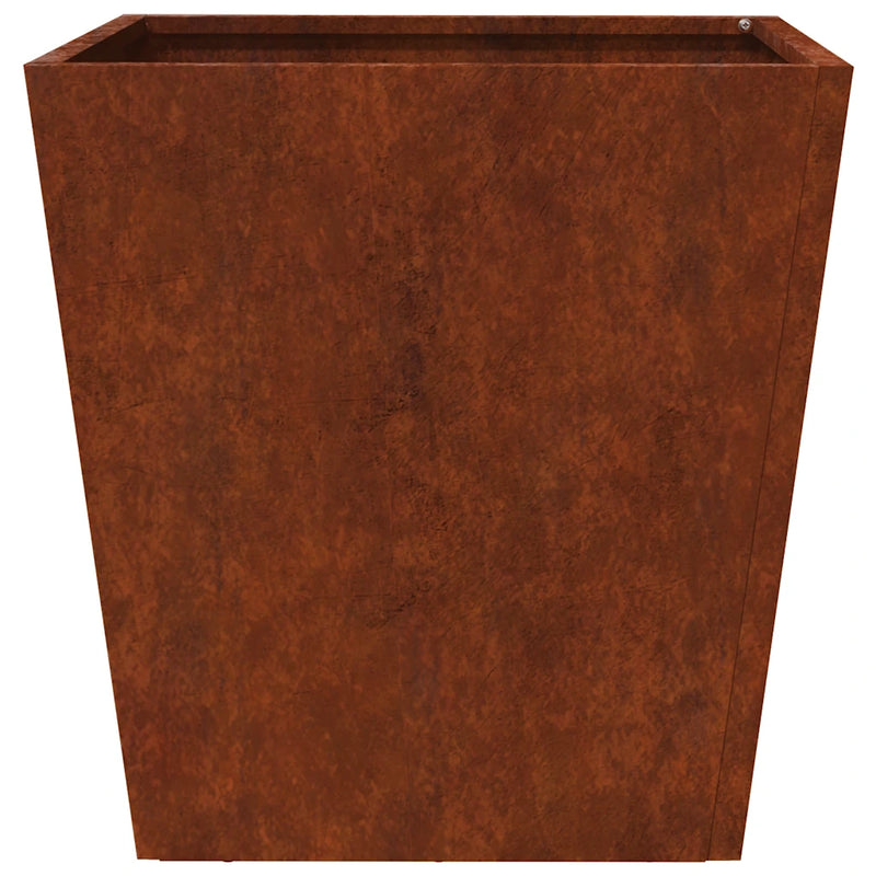 Garden Planters 2 pcs 40x40x40 cm Weathering Steel