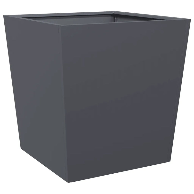 Garden Planters 2 pcs Anthracite 50x50x50 cm Steel