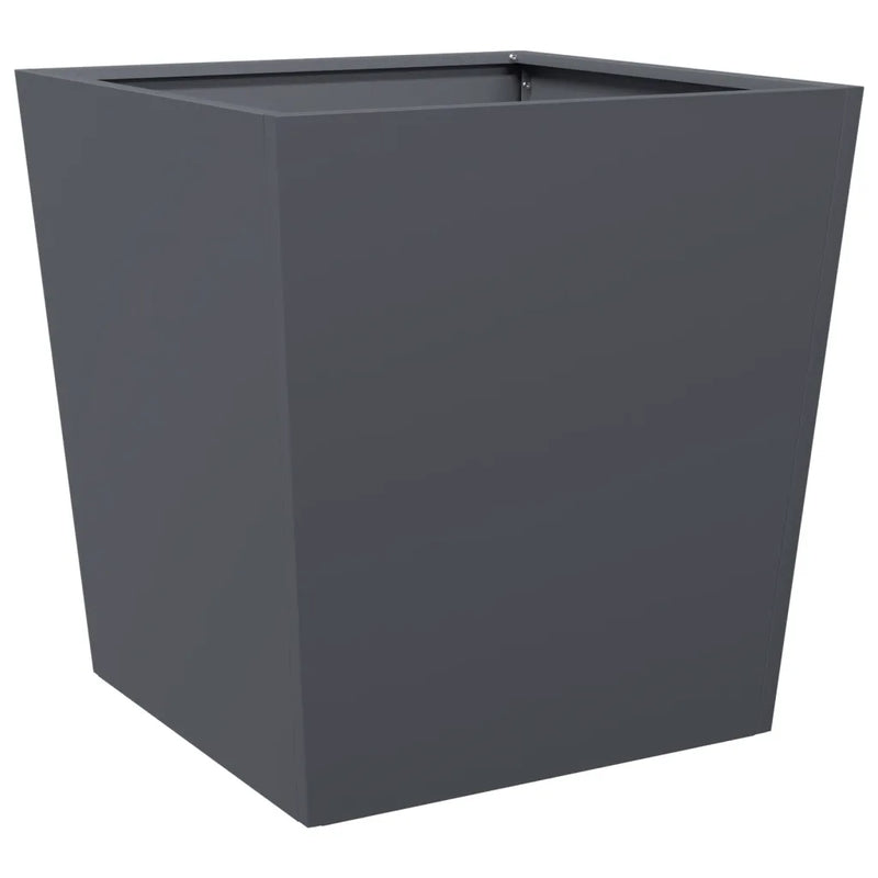 Garden Planters 2 pcs Anthracite 50x50x50 cm Steel
