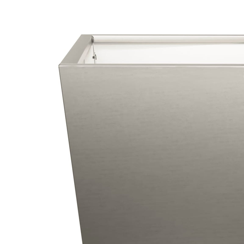 vidaXL Garden Planter 50x50x50 cm Weathering Steel