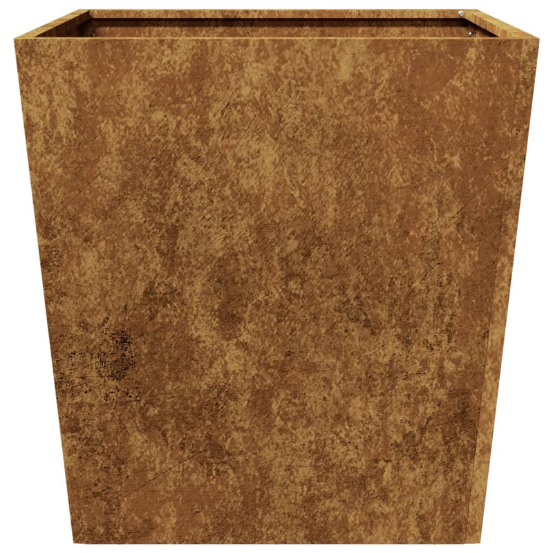 vidaXL Garden Planters 2 pcs 50x50x50 cm Weathering Steel