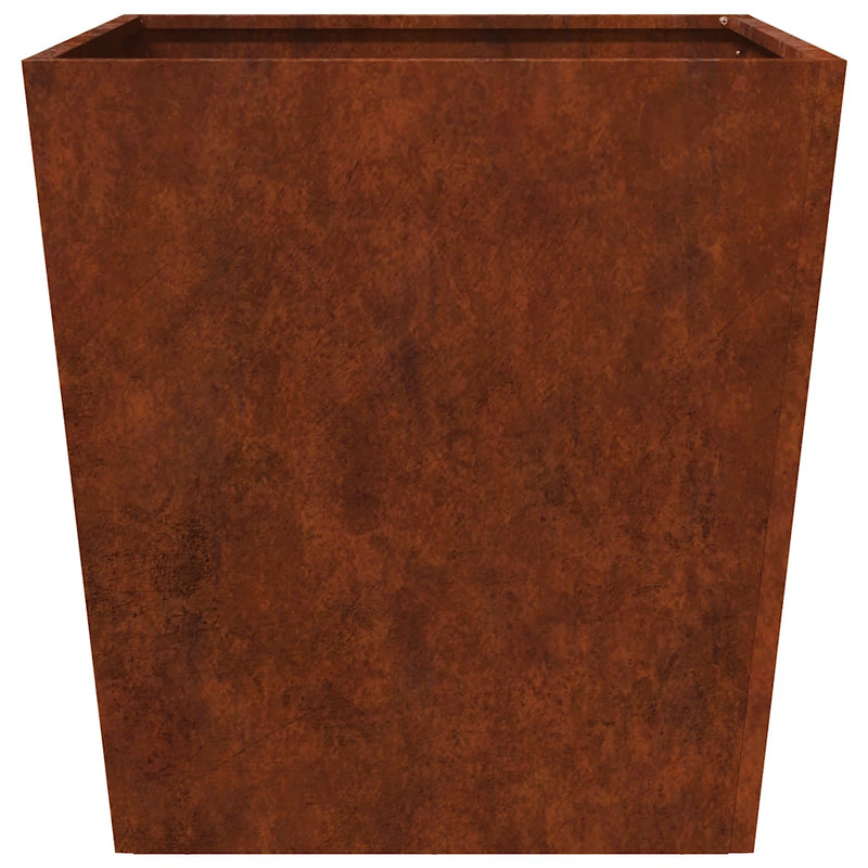Garden Planters 2 pcs 50x50x50 cm Weathering Steel