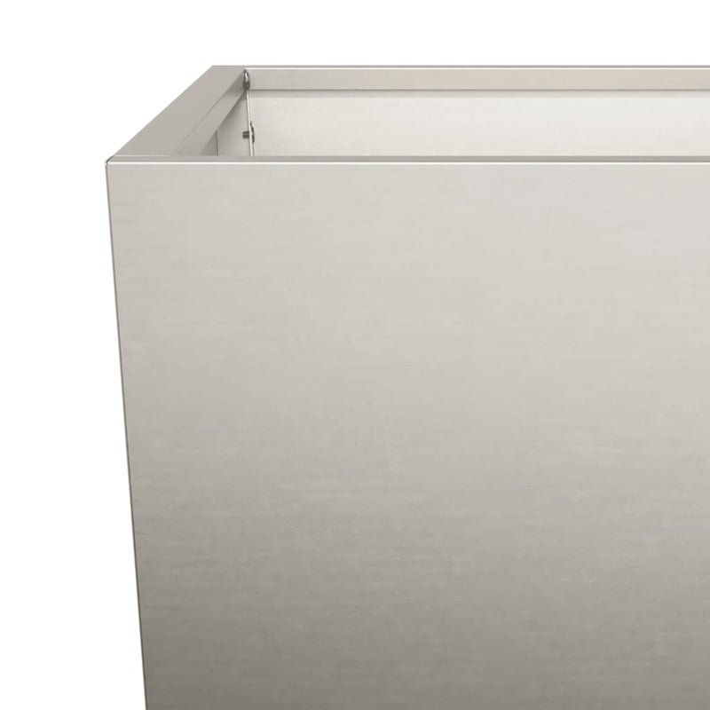 vidaXL Garden Planter 45x45x75 cm Weathering Steel