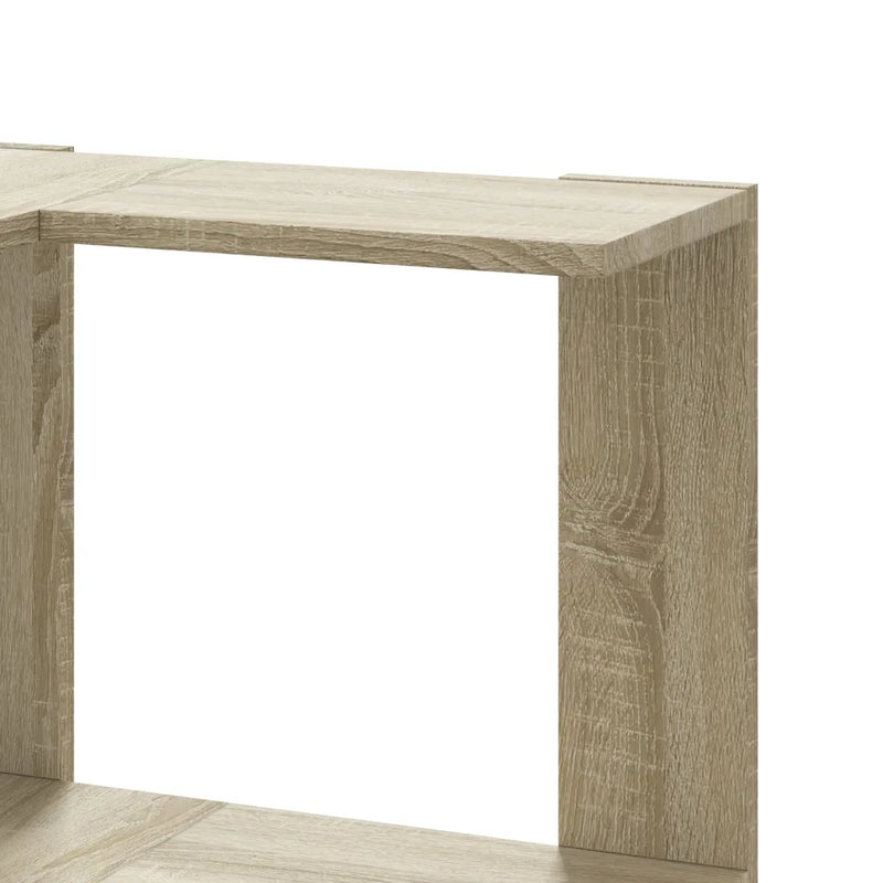 Corner Bookcase 3-Tier Sonoma Oak 50x50x102 cm Engineered Wood