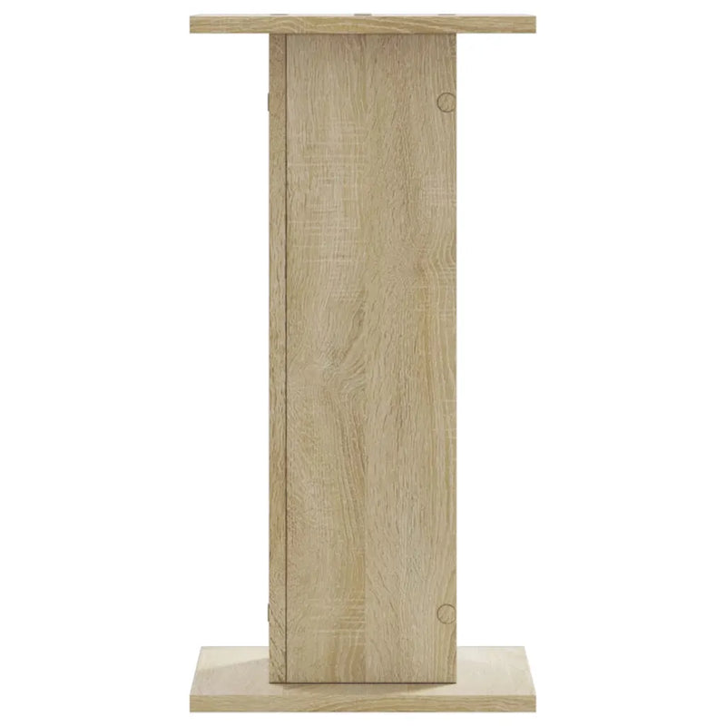 Speaker Stands 2 pcs Sonoma Oak 30x30x60 cm Engineered Wood