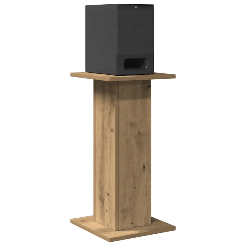 Speaker Stands 2 pcs Artisian Oak 30x30x60 cm Engineered Wood