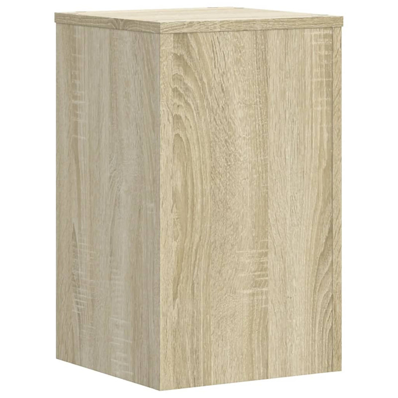 Plant Stands 2 pcs Sonoma Oak 30x30x50 cm Engineered Wood