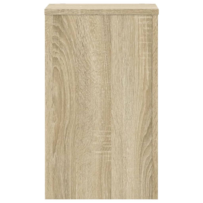 Plant Stands 2 pcs Sonoma Oak 30x30x50 cm Engineered Wood