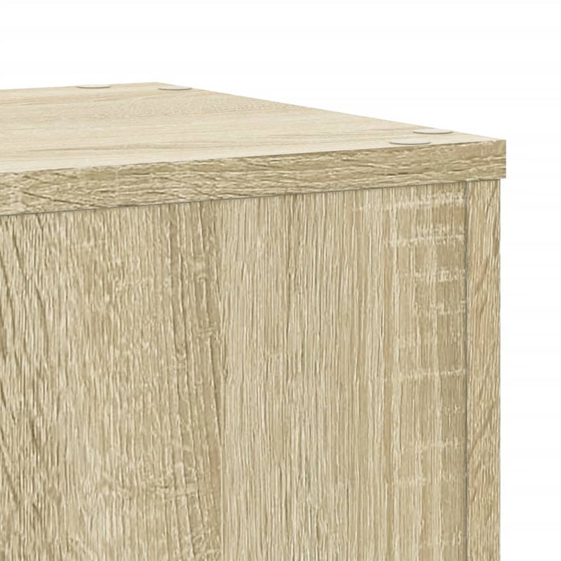 Plant Stands 2 pcs Sonoma Oak 30x30x50 cm Engineered Wood
