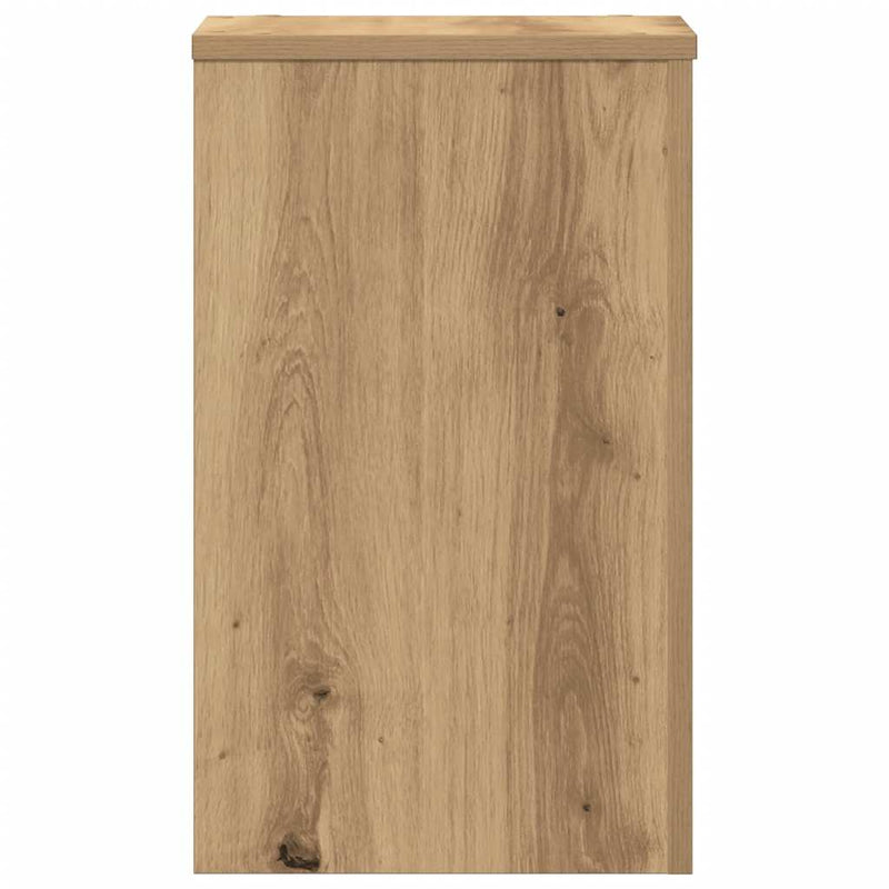 Plant Stands 2 pcs Artisan Oak 30x30x50 cm Engineered Wood