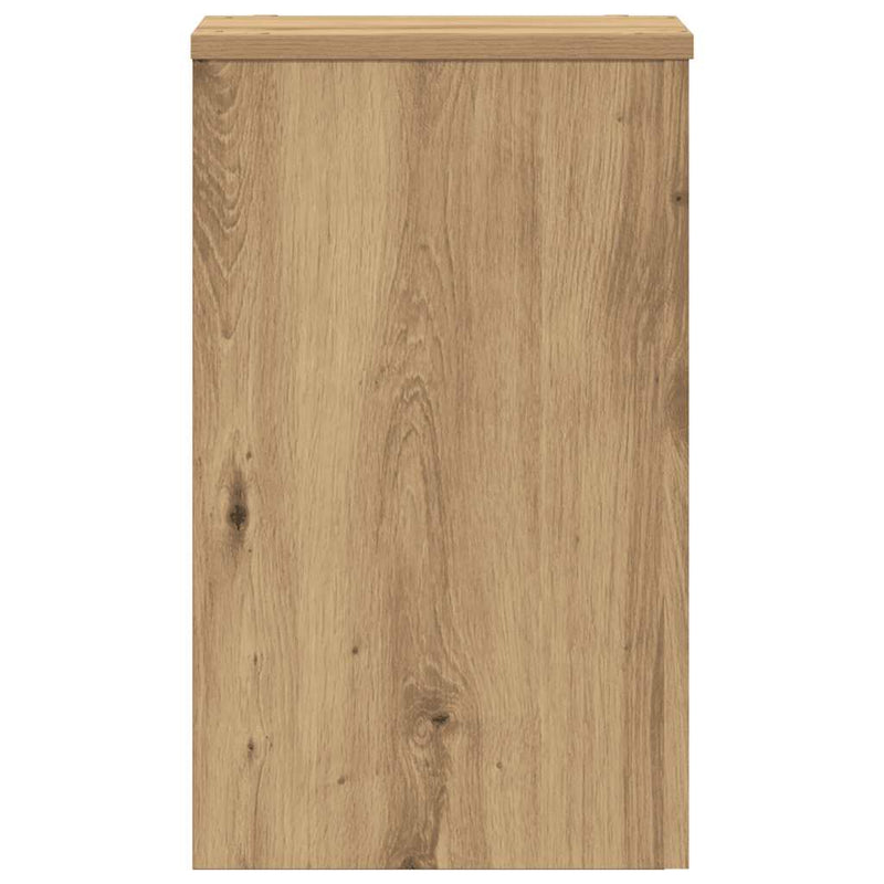 Plant Stands 2 pcs Artisan Oak 30x30x50 cm Engineered Wood