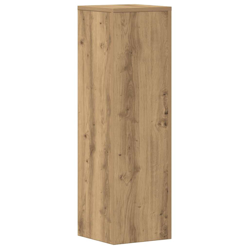 Plant Stands 2 pcs Artisan Oak 25x25x80 cm Engineered Wood