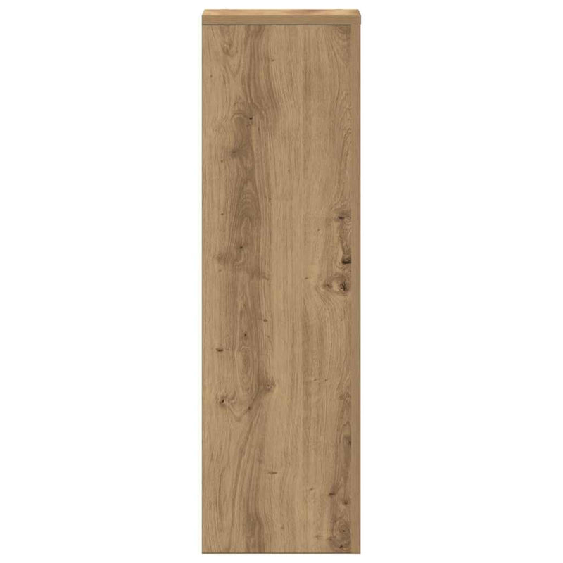 Plant Stands 2 pcs Artisan Oak 25x25x80 cm Engineered Wood