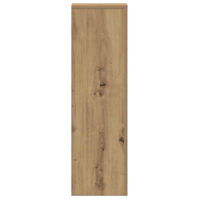 Plant Stands 2 pcs Artisan Oak 25x25x80 cm Engineered Wood