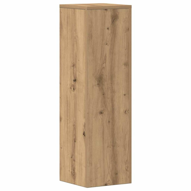 Plant Stands 2 pcs Artisan Oak 25x25x80 cm Engineered Wood
