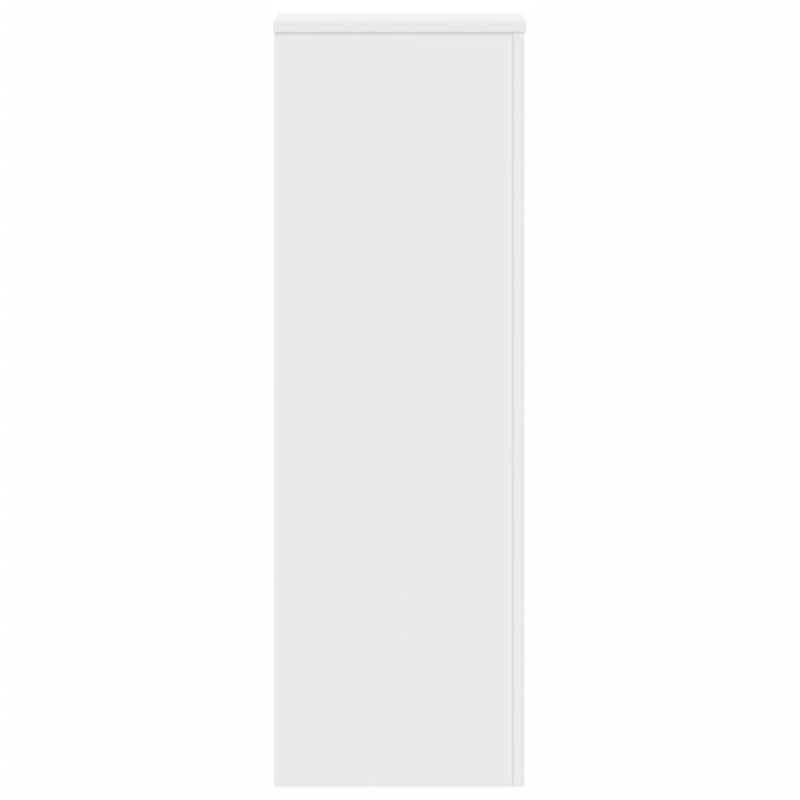 vidaXL Plant Stand White 33x33x100 cm Engineered Wood
