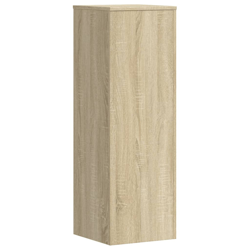 vidaXL Plant Stand Sonoma Oak 33x33x100 cm Engineered Wood