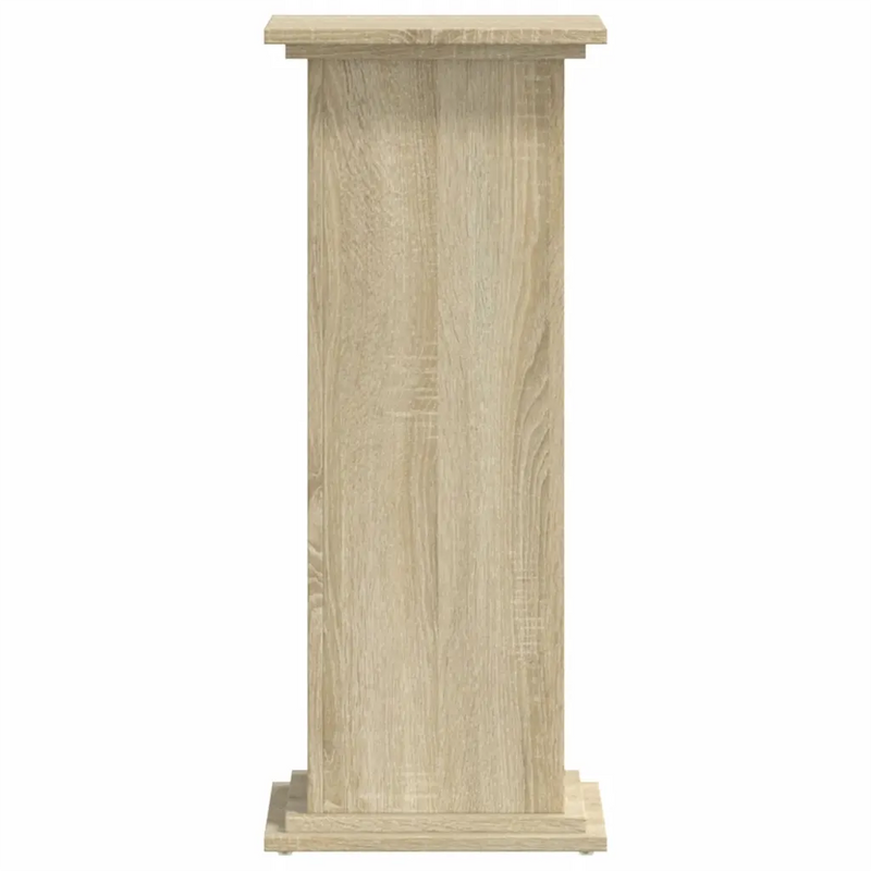 Plant Stand Sonoma Oak 33x33x80 cm Engineered Wood