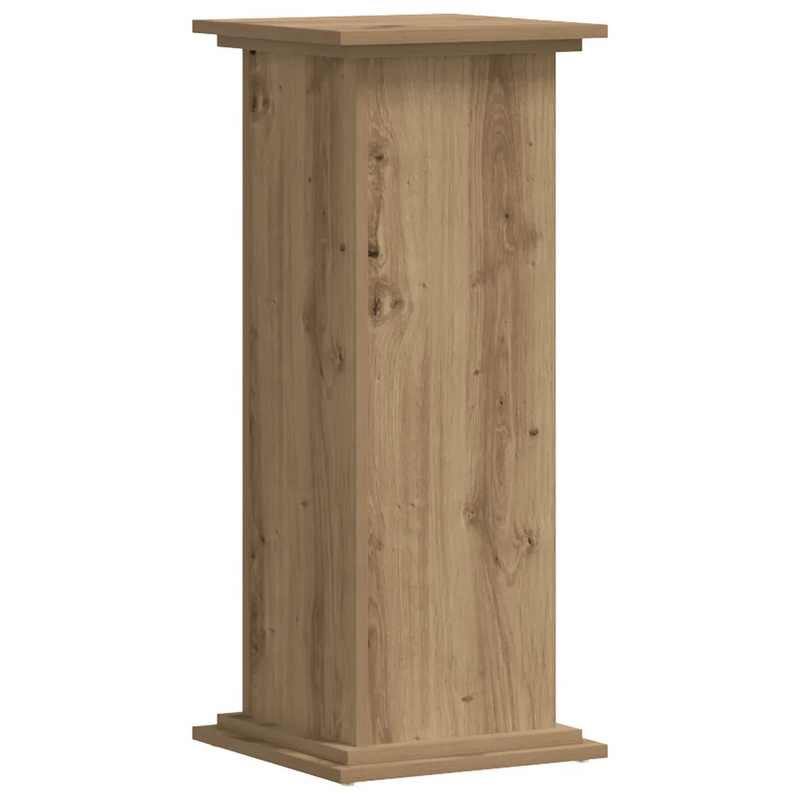 Plant Stand Artisan Oak 33x33x80 cm Engineered Wood